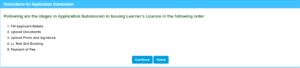 How to apply Driving License online