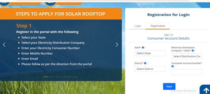 Rooftop solar scheme login 2024