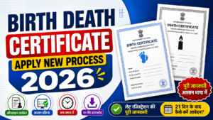 Birth Death Certificate Apply New Process 2026